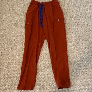 Figs Burnt Orange Yola Scrubs